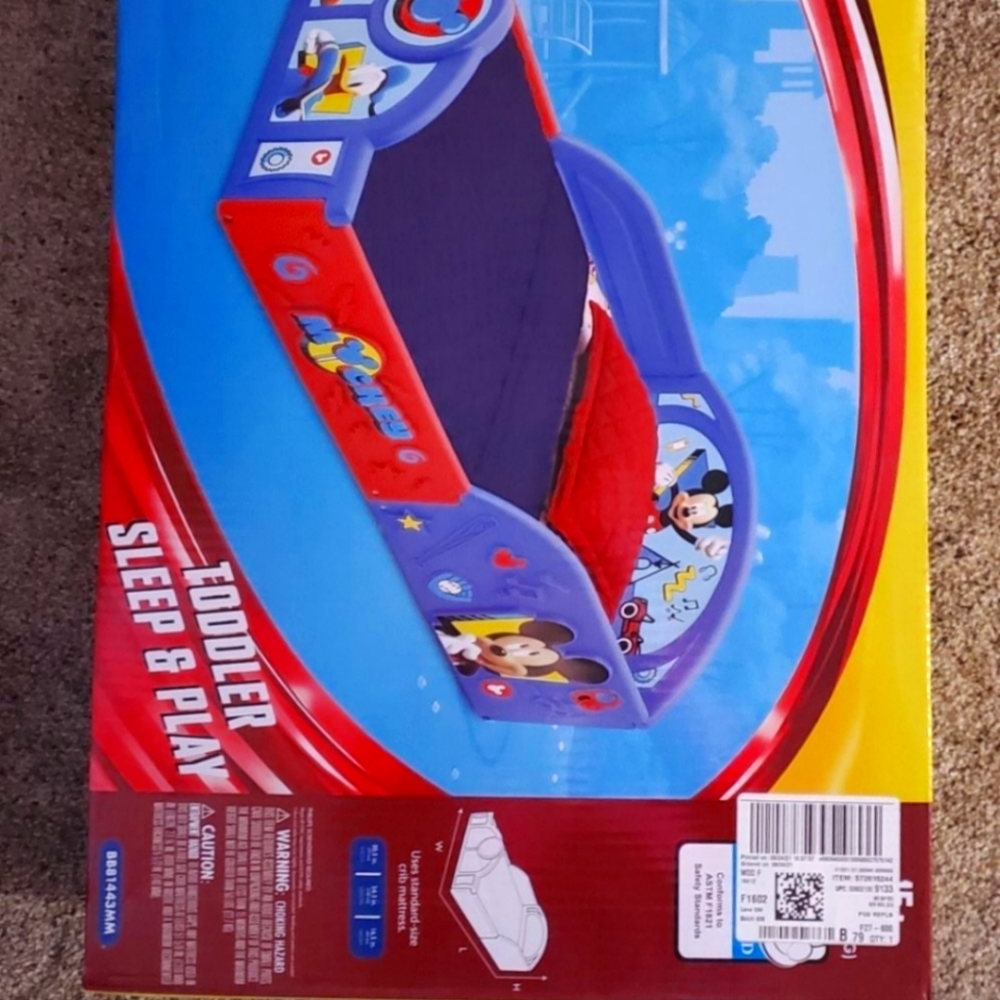 COPY - Micky Mouse Plastic Toddler Sleep & Play